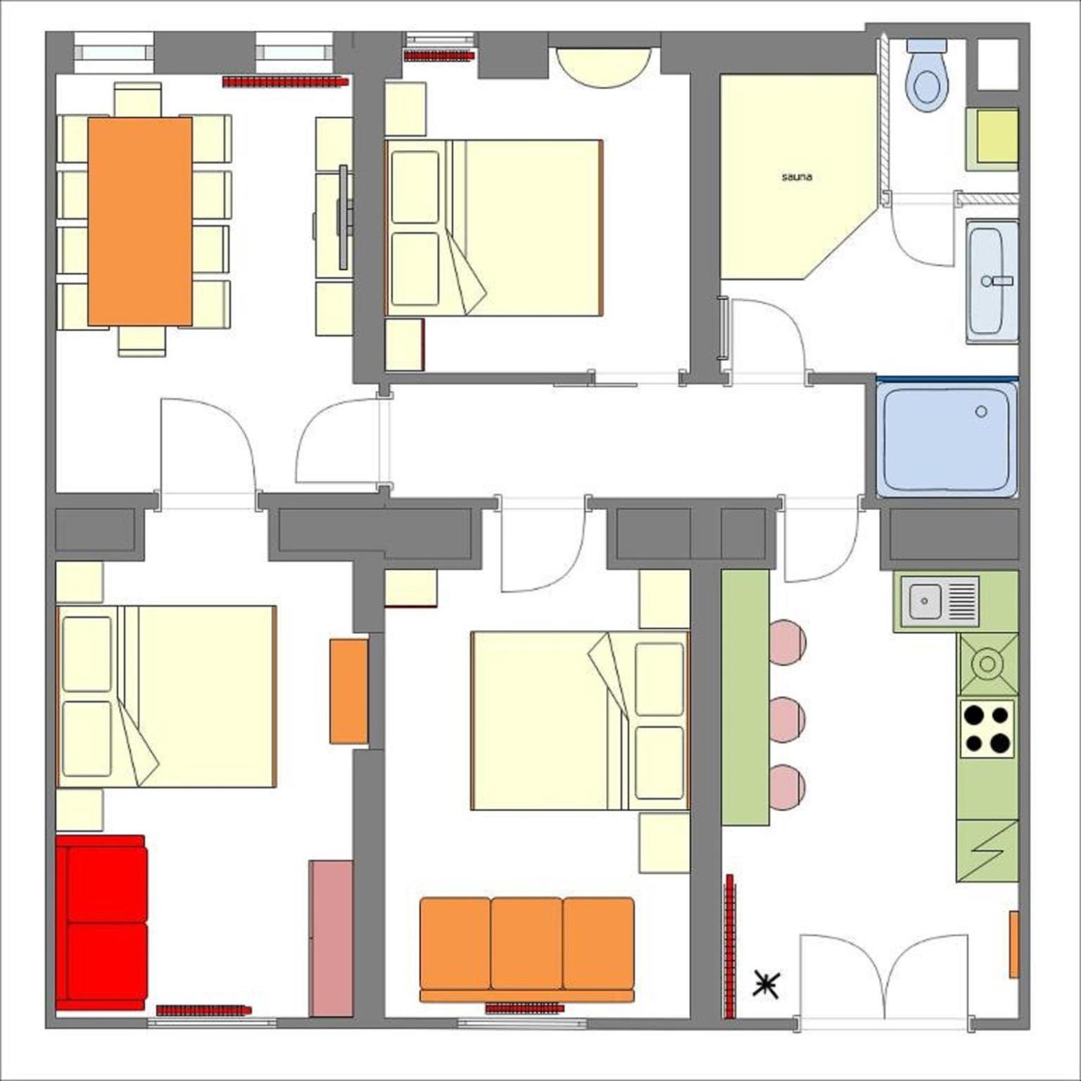 Brooklyn Sauna Apt By Ruterra Prague Extérieur photo